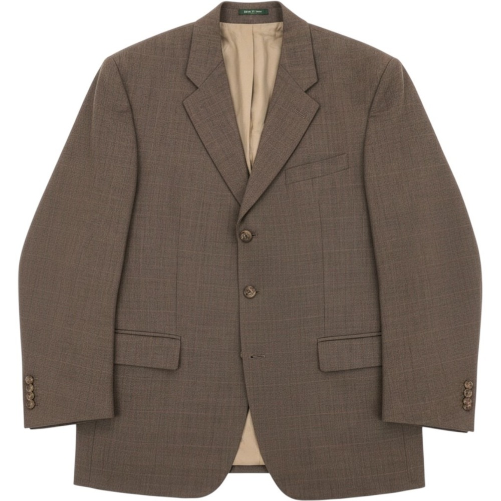 Lauren Ralph Lauren mens Blazer Sport Coa 42R Glen Plaid Wool
